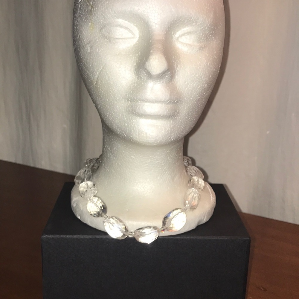 Gorgeous Clear Crystal Chocker